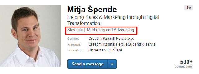 Kako do dobrega (osebnega) LinkedIn profila?