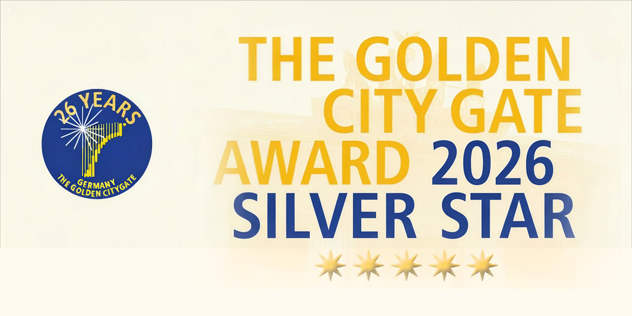Award logo Silver Star at Golden City Gate Award 2026